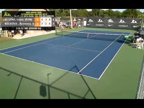 NJT- Girls U14 Quart-fin GUNA - KULIKOVA 6-7,7-6,3-6