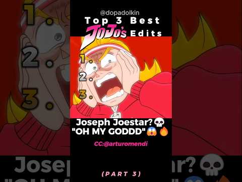 Ranking the Best JoJo Edits PART 3