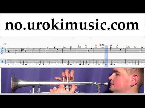 Lær å Spille Trompet Shakira - Me Enamoré Melodi Trening Del#1 um-i935