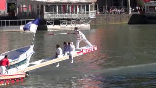 preview picture of video 'AGDE JOUTES WATER JOUSTING YOUNG BOYS CADETS'