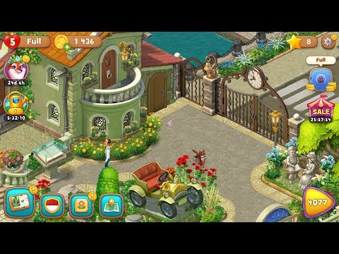 Gardenscapes Level 4077