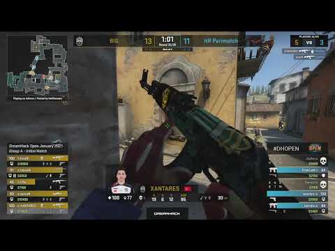 BIG vs HellRaisers HIGHLIGHTS  CSGO DreamHack Open