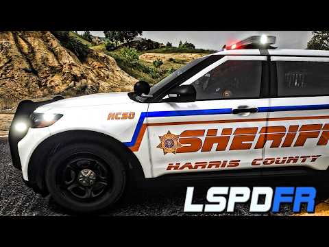 GTA 5 LSPDFR MODS 🚔 Harris County Sheriff Explorer | Sandy Area Patrol Gone Wild!
