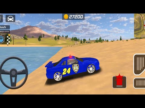Police car chase | cop simulater 2018: car driving 3D skin blu car police Android Gameplay FHD