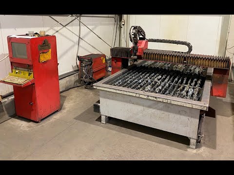 Macchina di taglio plasma 2 D NESSAP 1600 KOMBI 2002