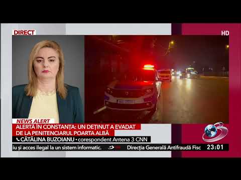 Alertă în Constanța: Un deținut a evadat de la penitenciarul Poarta Albă