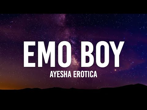 Ayesha Erotica - Emo Boy (Lyrics) "Hey emo boy" [TikTok Song]