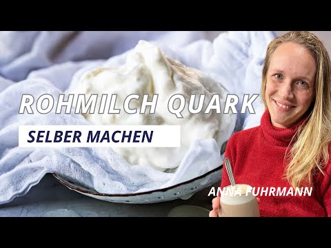 Rohmilch Quark selber machen!