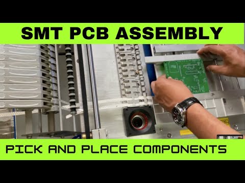 Table Top SMT Pick and Place PCB machine || PCB Assembly Process | PCB component Mounting, Soldering