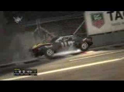 Race Driver GRID Damage Trailer from Codemasters