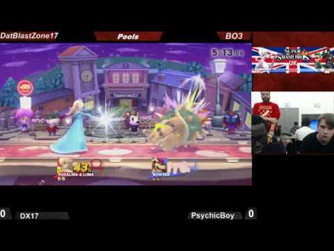 DBZ17 Pools - DX17 (Rosalina) Vs PsychicBoy (Bowser/Lucina)