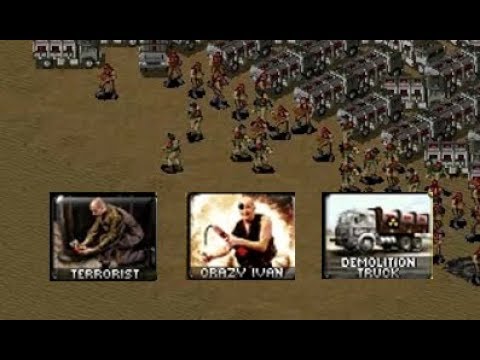 Red Alert 2: Yuri's Revenge - Comparing Terrorists, Crazy Ivan & Demolition Trucks