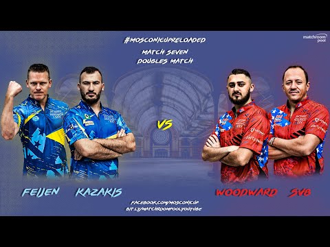 Niels Feijen/Alex Kazakis vs Skyler Woodward/Shane Van Boening | 2018 Mosconi Cup