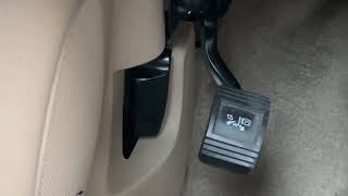 9th Gen Impala How-To: Parking Brake Operation