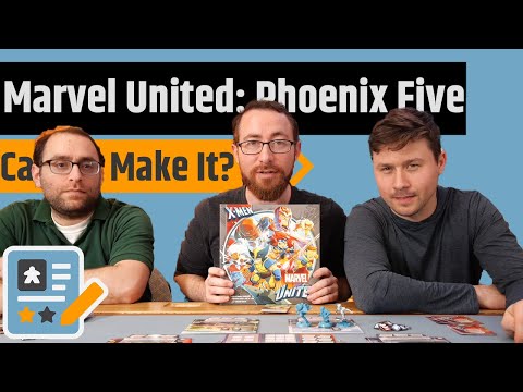 Marvel United Gameplay - Phoenix Five...How Far Can We Make It!
