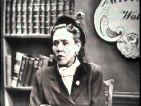 LONGINES CHRONOSCOPE WITH MRS. EUGENIE ANDERSON