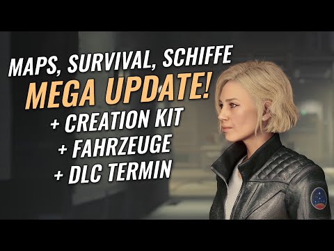 Starfield Update - MEGA PATCH: Survival, Maps, Schiffe + Fahrzeuge, Creation Kit, DLC Termin Info