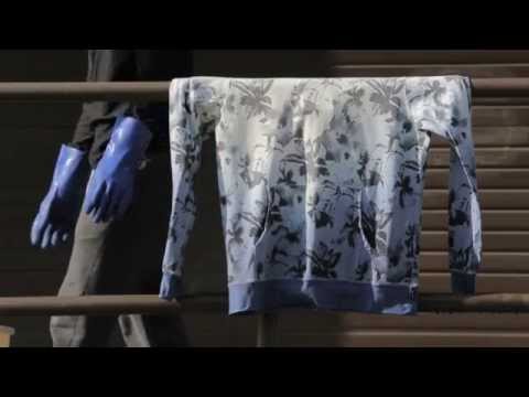 HUF DIP DYE FLORAL PULL OVER HOODY | LIVESTOCK PRESENTS