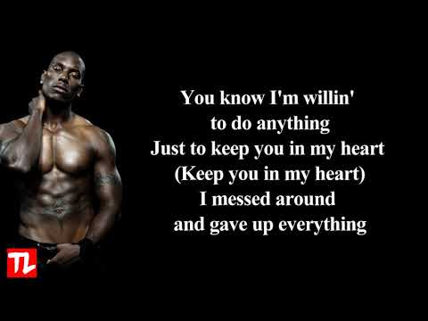 Tyrese - How You Gonna Act Like That (Lyrics Video) HD 🎵"