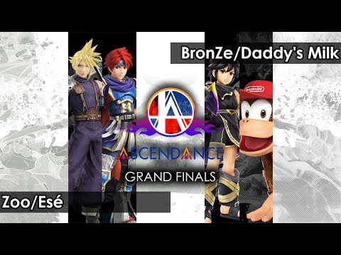 Smash 4: Zoo/Esé V BronZe/Daddy's Milk - Ascendance 36 Tournament SSB4
