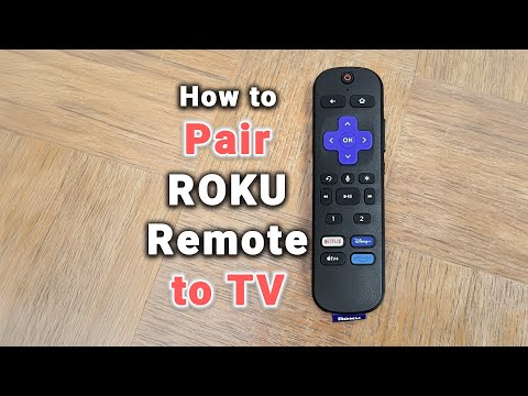 How to Pair ROKU Remote to TV (Connect & Sync)