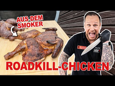 How to make the PERFECT roadkill chicken! 🔥