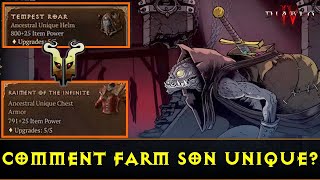 [Diablo 4] Comment farm pour loot son unique? (Tempest roar je te vois)