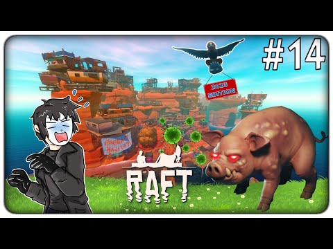 SCOPRIAMO I SEGRETI DI CARAVAN TOWN, DOVE SI E' DIFFUSA UNA BRUTTA EPIDEMIA | Raft 2023 - ep.14