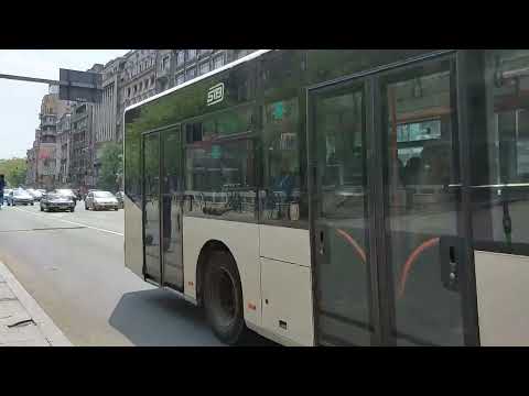 Autobuzul MBC E3 4549(381) la Piata Romana