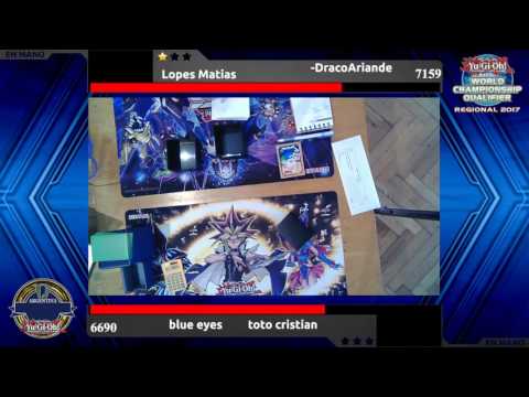 WCQ Regional - Dima Game - 3/9/16 - Ronda 4 - C. Soto (Blue-Eyes) vs M. L. Raffaele (Pendulum)