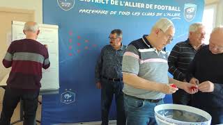 Tirage au sort des Coupes d'Allier 2023