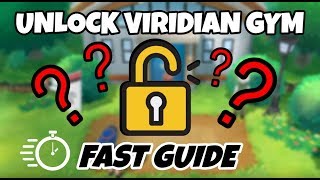 How To Unlock Viridian City Gym | Pokemon Let