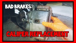 BRAKE REPAIR ,CALIPER REPLACEMENT front!!! CHEVY, GMC