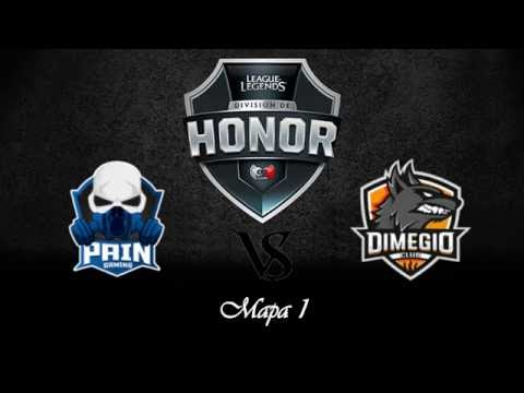 League of Legends Las Mejores Jugadas del Pain vs Dimegio de la Division de Honor.