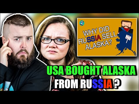 Irish Couple Reacts Why did Russia sell Alaska to America? (Short Animated Documentary)