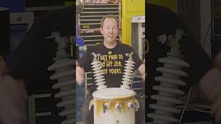 Pole Transformer  #chrisboden #comedy #engineering #educational #science #highvoltage #power #energy