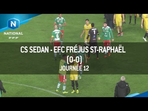 J12 : CS Sedan Ardennes - EFC Fréjus St-Raphaël (0-0), le résumé