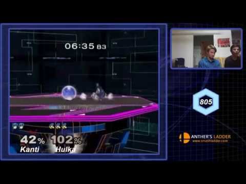 Melee @ Ross's #1: Singles Losers Semis - Kanti (Fox/Marth) vs Hulka (Luigi)