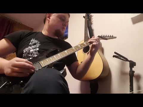 Ancient arabic egyptian solo guitar improvisation