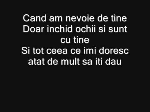 Versuri romana - Alina & Dorian - When I need you