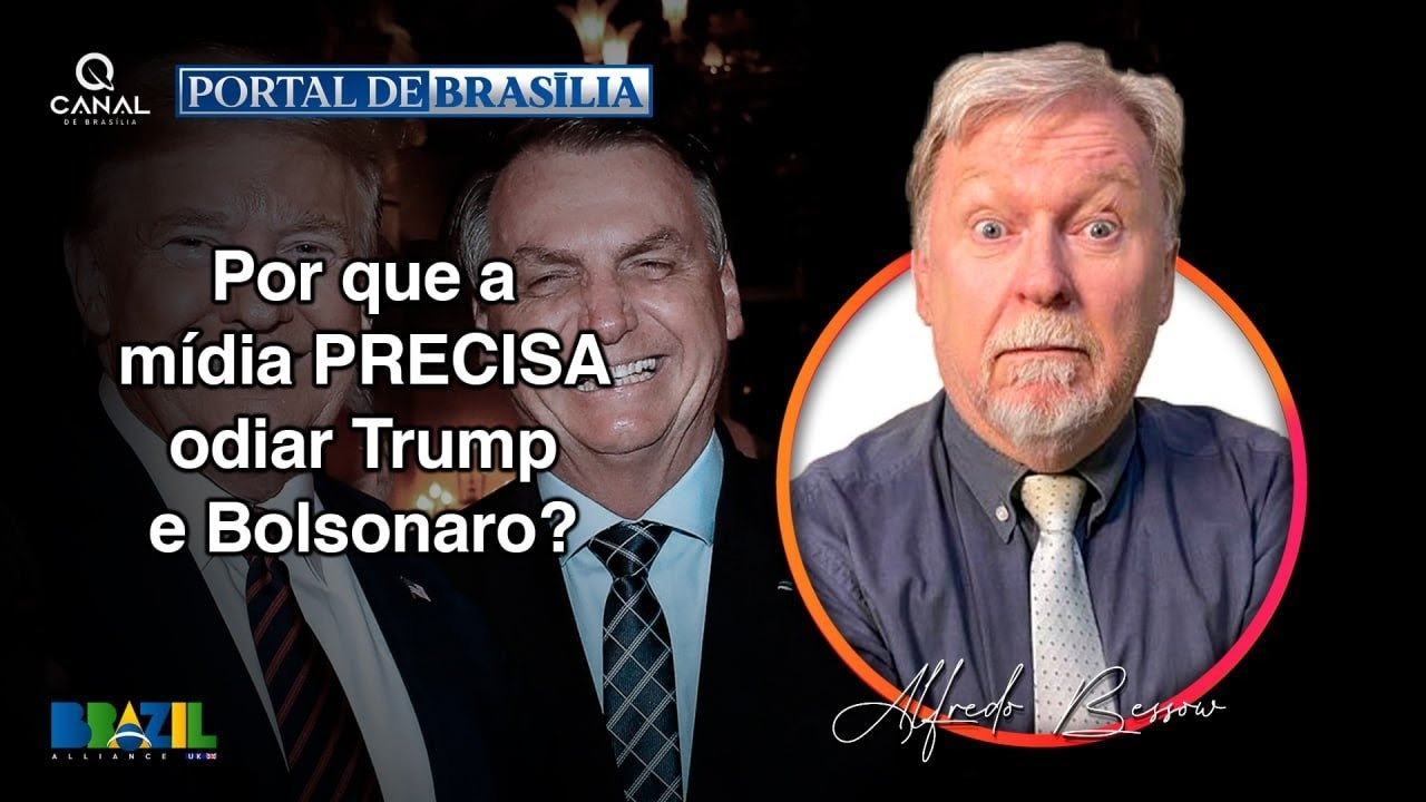 Por que a mídia PRECISA odiar Trump e Bolsonaro?