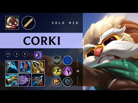 Corki Mid vs Katarina - EUW Challenger Patch 26.01