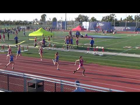 JVG 200m Heat 1 vs Fountain Valley on 3-27-19