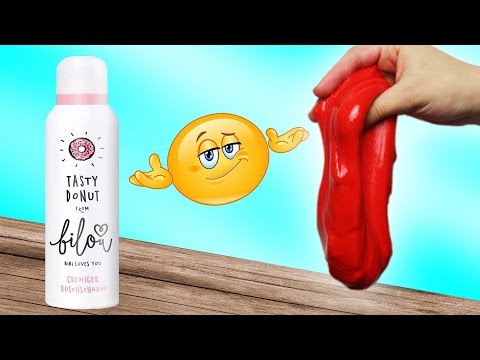 Make your own slime from Bilou shower foam | does it really work?