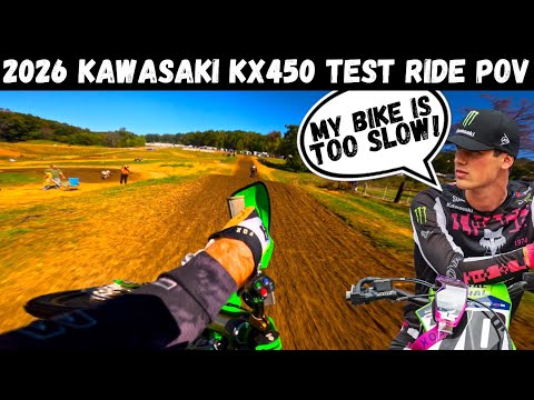 Is The Kawasaki 450 as BAD as Prado Says It Is?! 2026 KX450 Test Ride at Muddy Creek (GoPro POV)