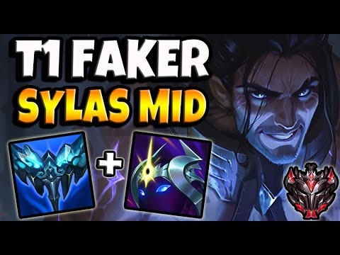 T1 Faker SYLAS MID vs AZIR - Patch 11.4 Ranked Korea ✅