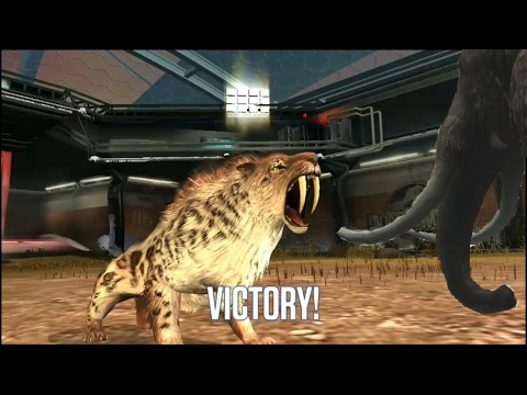 Jurassic World: The Game (Team SMILODON!!!!!) Cenozoic battles!