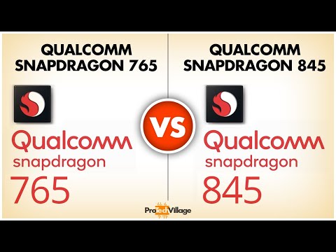 Qualcomm Snapdragon 765 vs Snapdragon 845| Quick Comparison | Who wins? Video