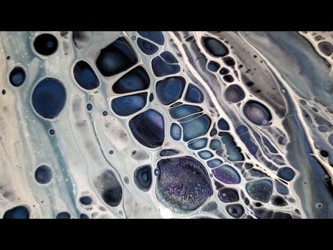 #317 - PrizmPour Bloom Swipe | #Colourarte #PrimaryElements #PrizmPour #Sheleeart #BloomSwipe