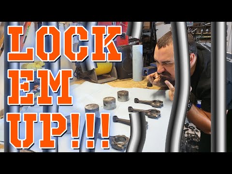 Pissy Pistons and Ex Cons! CB750 Build Ep15